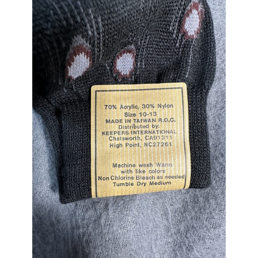 Givenchy Monsieur Socks Mens Size 10-13 Pattern Dress Business Acrylic Nylon - Picture 3 of 6